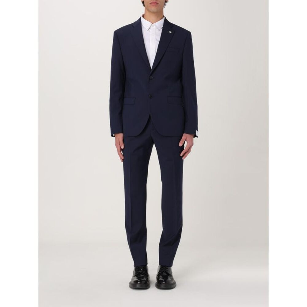 Manuel Ritz Suit Men Blue